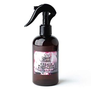 Cute Farms Orchid Plant Food Fertilizer Mist (8 oz. Spray Bottle + ONE Water Mister)