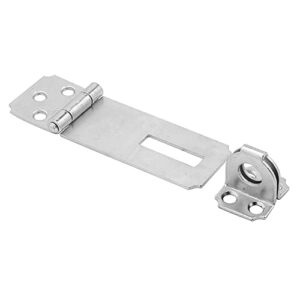 prime-line mp5057 safety hasp, 3-1/2 in., steel construction, zinc plated finish, fixed (single pack)