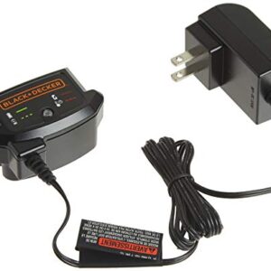 BLACK+DECKER 20V MAX Lithium Battery Charger, Compatible With 12V and 20V Battery, Battery Sold Separately (LCS1620B)