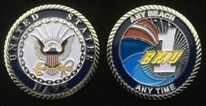 beachmaster unit 1 (enlisted) challenge coin