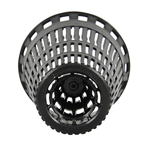 Danco 10739P Catcher Replacement Baskets for Stand-Alone Shower Trap | Hair Drain Clog Prevention, Pack of 6, Black, 6 Count