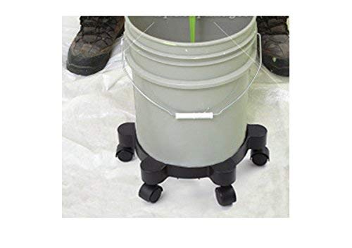 TCD Parts Inc. - 5 Gallon Bucket Dolly- 6 CASTERS for No Spill or TIP…