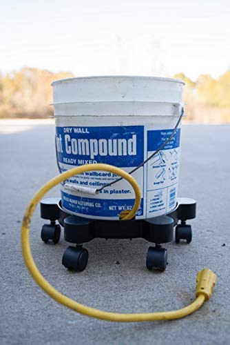 TCD Parts Inc. - 5 Gallon Bucket Dolly- 6 CASTERS for No Spill or TIP…