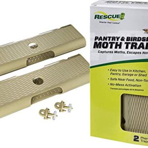 RESCUE! Pantry & Birdseed Moth Traps with Pheromone Lure - 2 Traps