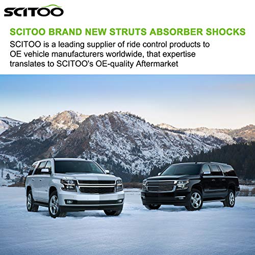 Scitoo Shocks Absorber, Front Shock Strut Absorbers Kits fit 2003 2004 2005 for Toyota Sienna Compatible with 334430 72236 334431 72237 Set of 2