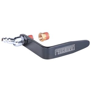 freeman plthswvb 1-3/4" aluminum pneumatic tool rafter hook with 1/4" industrial swivel fitting and brass bushing