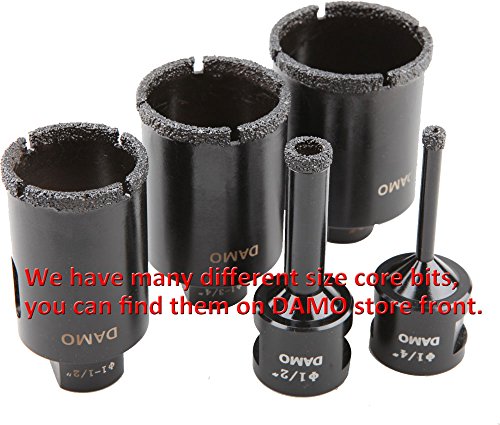 DAMO 7/8 inch Dry Wet Diamond Core Drill Bit for Concrete Granite Marble Hole Saw