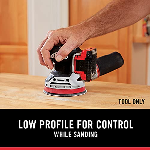 PORTER-CABLE 20V MAX* Random Orbital Sander, Cordless, 5-Inch, Tool Only (PCCW205B)