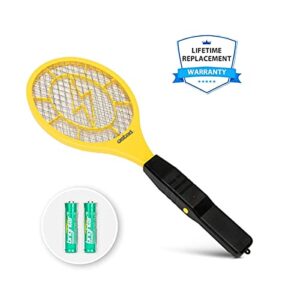 Electric Fly Swatter Racket - Indoor Bug Zapper for Home, Fly Zapper, Mosquito Killer, Gnat Control, Pest Insect Catcher, Fly Swatter & Bug Zapper Outdoor, Indoor Mosquito Zapper