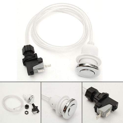 Opmnla 16A On Off Push Button Switch Jetted Whirlpool Jet For Bath Tub Spa Garbage