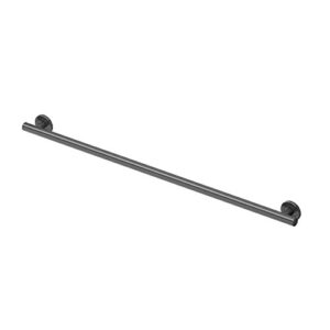 Gatco 858MX Latitude II, Grab Bar, 42”, Matte Black/ADA Compliant Wall Mount Stainless Steel 42 Inch Safety Grab Bar for Bathroom