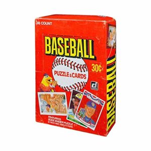 1984 donruss baseball wax box