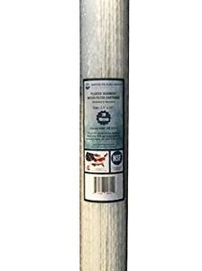 WFD, WF-PE2020 2.5-inch x 20-inch Pleated Sediment Water Filter Cartridge, fits in 20-inch Standard Size housings of Filtration Systems (2 Pack, 20 Micron)