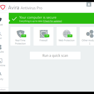 Avira Antivirus Plus 2018 - 1 Device 1 Year