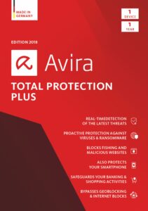 avira total protection plus 2018 | 1 device | 1 year | download [online code]