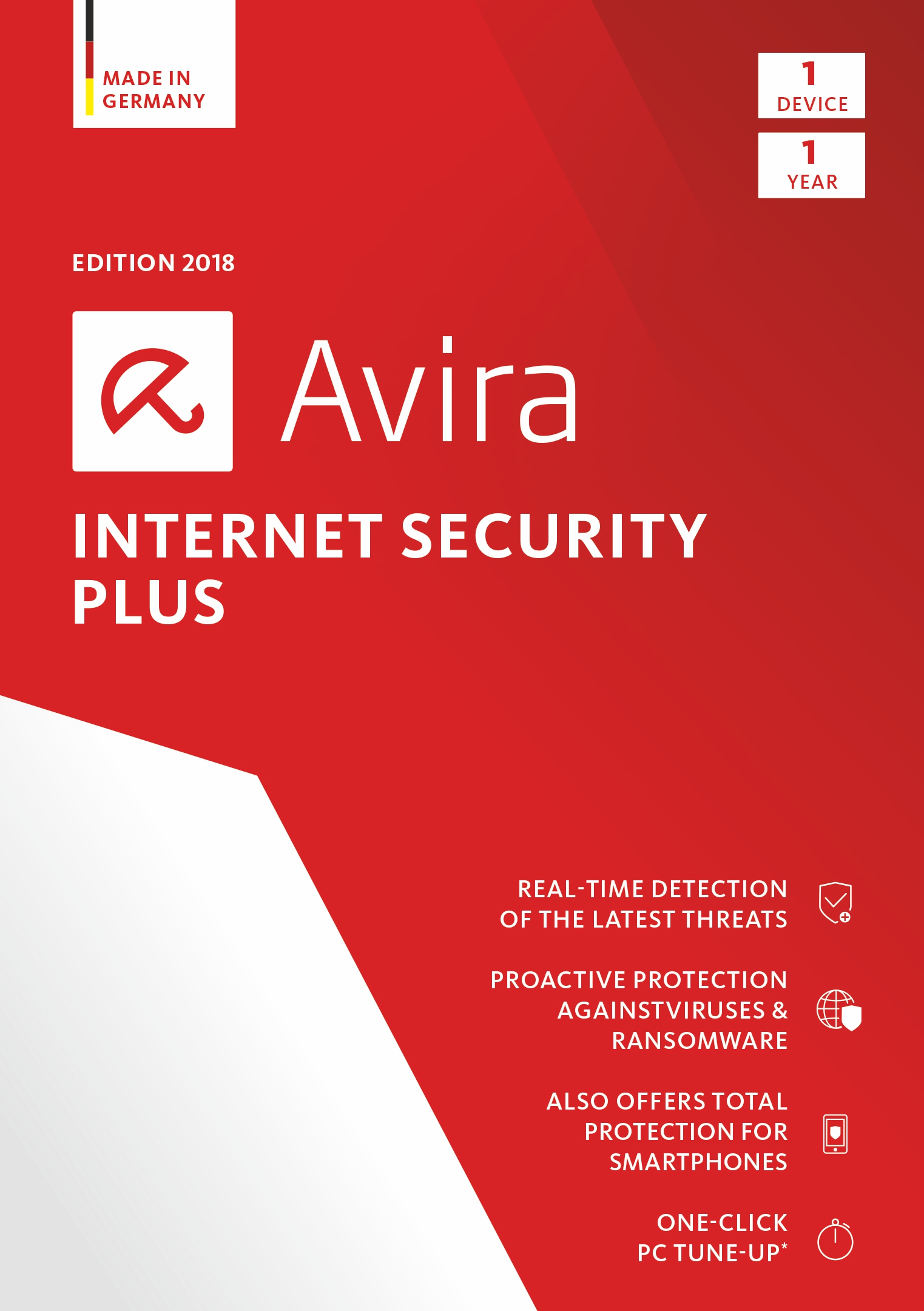 Avira Internet Security Plus 2018 | 1 Device | 1 Year | Download [Online Code]