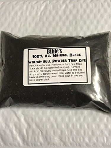 FPS 2 Bags 100% All Natural Black Walnut Hull Powder Trap Dye Trap Preparation