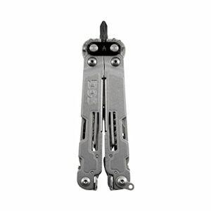 SOG PowerAccess Deluxe Multi-Tool- EDC Utility Tool, 21 Lightweight Specialty Tools, Stainless 5CR15MOV Steel Construction w/ Nylon Sheath (PA2001-CP)