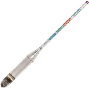 SP Bel-Art, H-B DURAC Triple Scale Beer and Wine Hydrometer, Polycarbonate (B61800-6000)