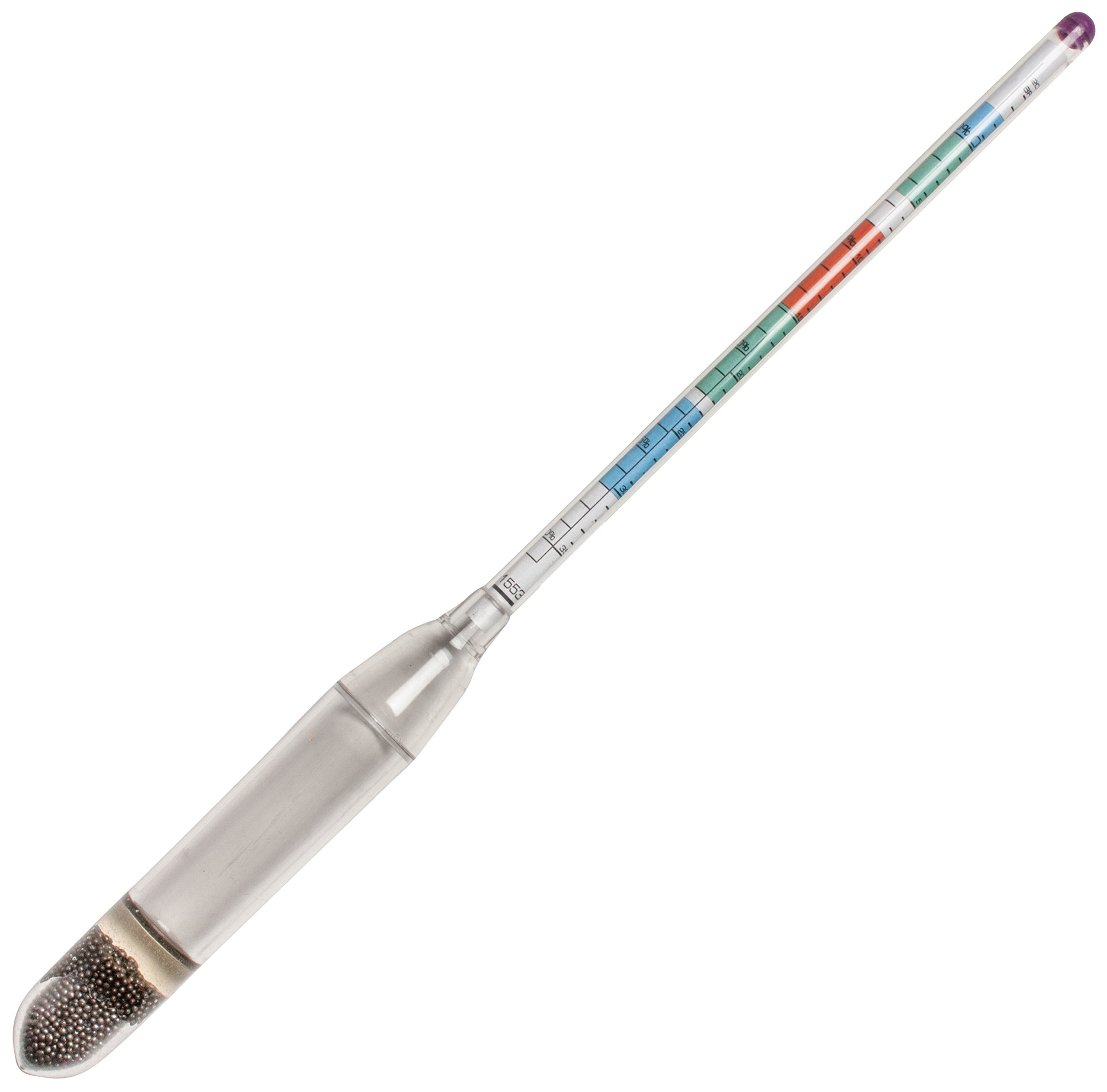 SP Bel-Art, H-B DURAC Triple Scale Beer and Wine Hydrometer, Polycarbonate (B61800-6000)