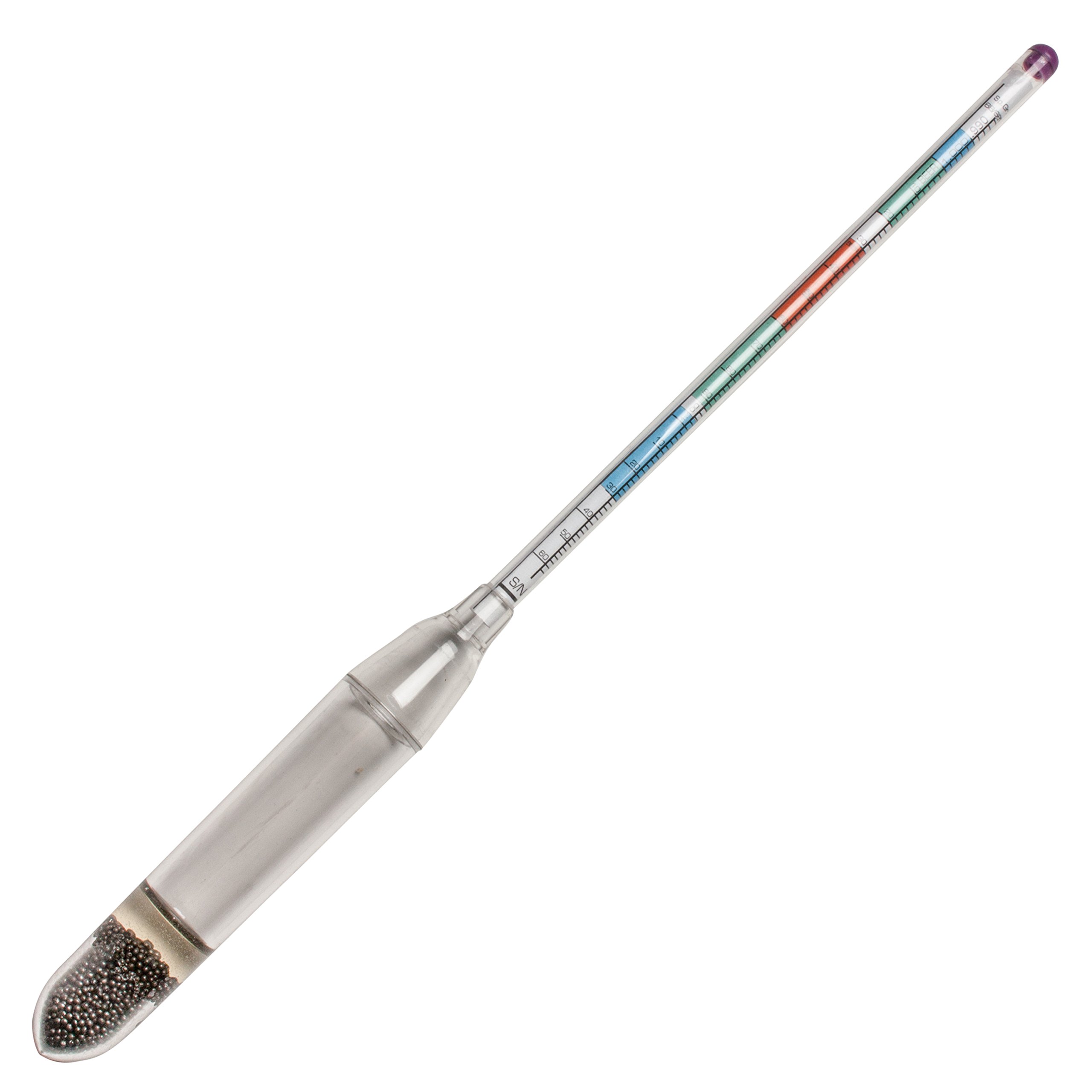 SP Bel-Art, H-B DURAC Triple Scale Beer and Wine Hydrometer, Polycarbonate (B61800-6000)