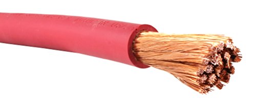 3/0 Gauge AWG - Flex-A-Prene - Welding/Battery Cable - Red - 600 V - Made in USA (10 FEET)