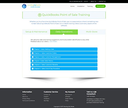 QuickBooks Point of Sale Training - Daily Operations