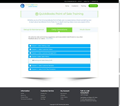 QuickBooks Point of Sale Training - Daily Operations