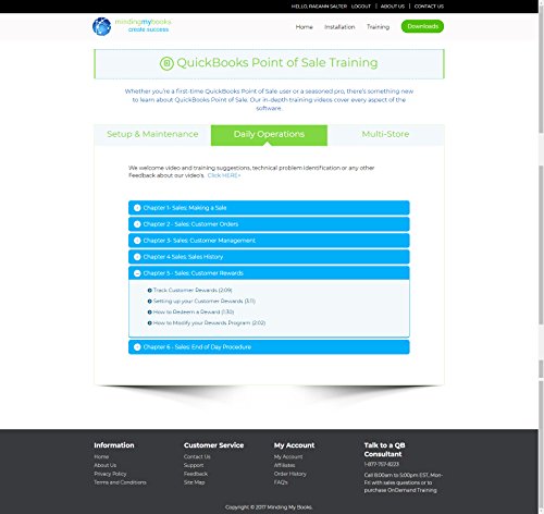 QuickBooks Point of Sale Training - Daily Operations
