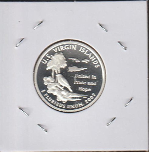 2009 S Washington State Quarter Virgin Islands Quarter Superb Gem Proof DCAM US Mint