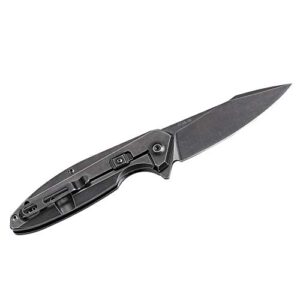 ruike folding knive, black, 420 ss (p128-sb)