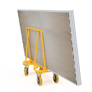 Metaltech Wall Hauler™ 2000 Series Drywall Cart 3000 lbs Load Capacity I-BMD2131YGR