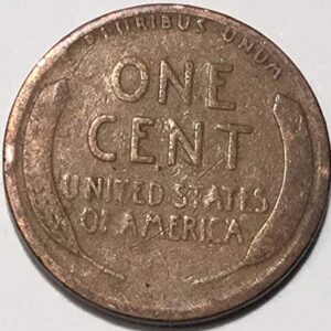 1917 P Lincoln Wheat Cent Penny Seller Good