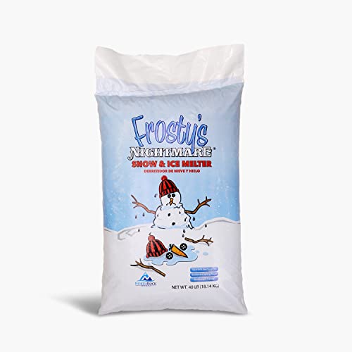 Dart Sesonal Products FN40 Frosty's Nightmare Ice Melt Blend Bag, 40 Pounds, White