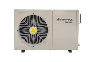 fibropool fh 220 swimming pool heater heat pump