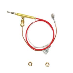 METER STAR Outdoor Gas Patio Heater M6x0.75 Head Thread with M8x1 End Connection Nuts Thermocouple Length 0.41 Meters