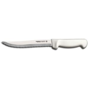 dexter russell 31628 scalloped utility knife - economy cutlery 8" blade