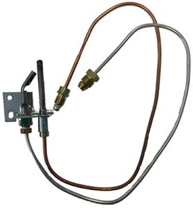 rck sales gas log safety pilot tube and thermocouple assembly for natural gas 18" leads