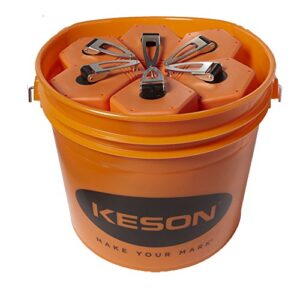 keson p100bkt chalk line reel, 1.5mm string, 2-4-ounce capacity, 100-foot (30-pack)