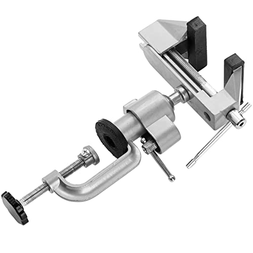 Fasmov Swivel 3" Universal Table Vise Tilts Rotate 360° Universal Work