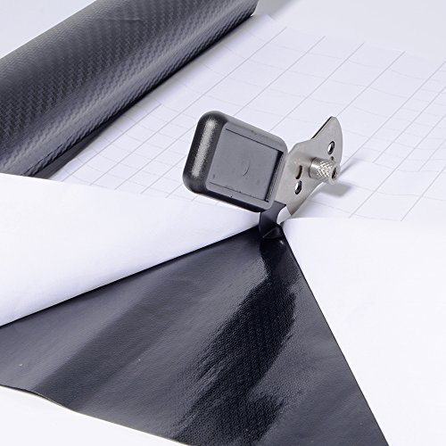FOSHIO Wrapping Paper Cutter, Christmas Gift Wrap Cutter Tool Vinyl Wrap Film Cutter Utility Knives Craft Knife PTFE Cut Surface Window Tints Tool with 10PCS Cutter Blades