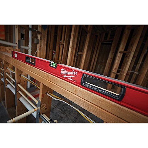 Milwaukee MLBXC48 10 Inch/24 Inch/48 Inch REDSTICK Box and Torpedo Level Set