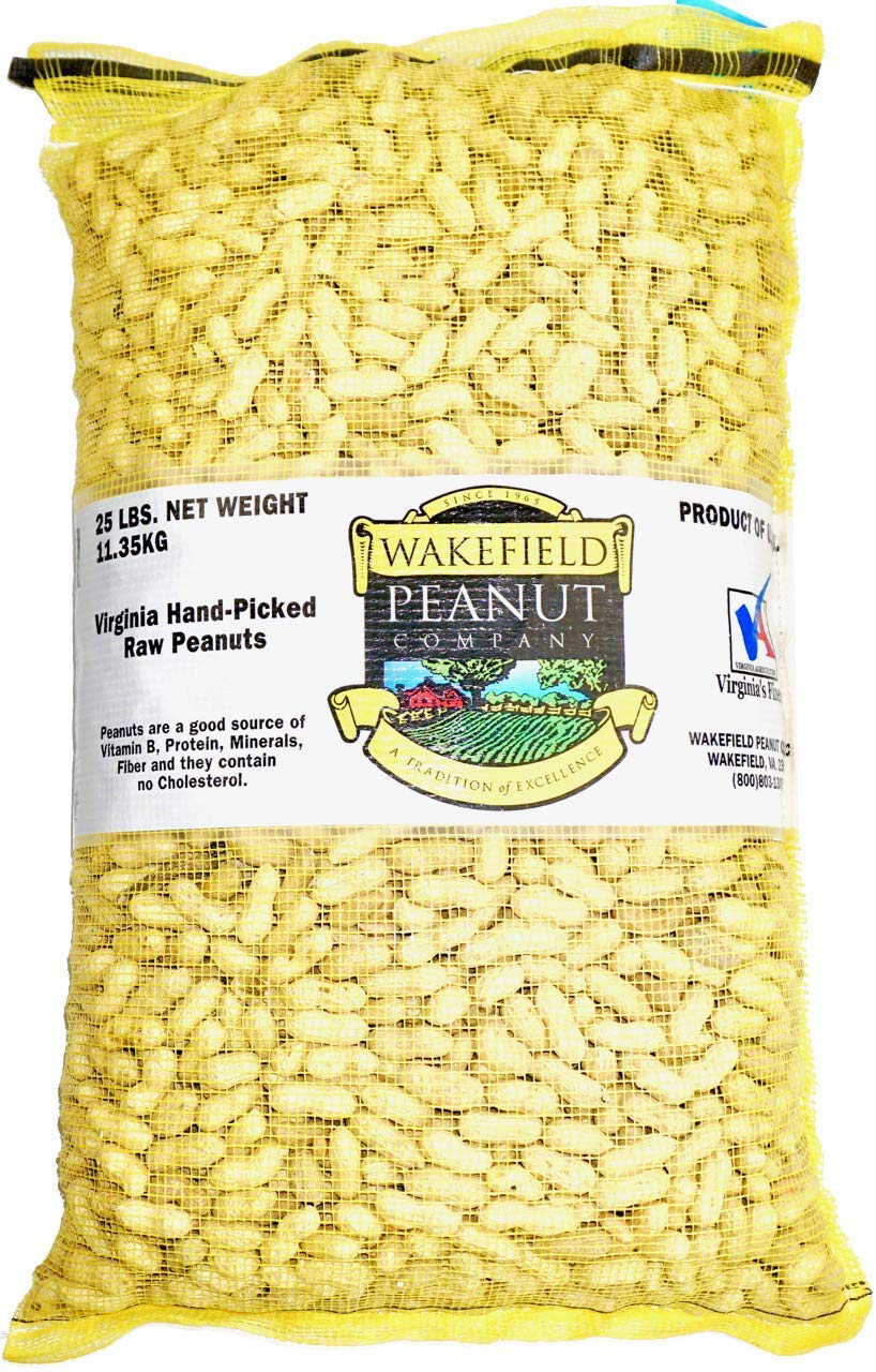 Wakefield Extra Large Virginia Peanuts for Animals, 25 LBS