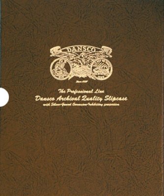 7/8 inch Slipcase for Dansco Album 6122 Liberty Seated Dimes 1837-1891. Archival Quality with Silver-Guard Corrosion Inhibiting Protection.