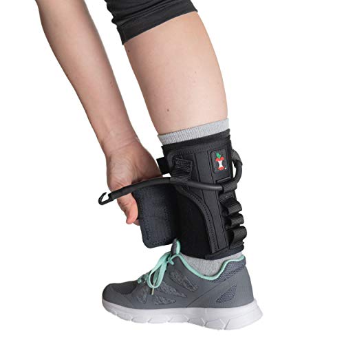 Core Products FootFlexor Foot Drop Brace for Walking, Soft Ankle Foot Orthosis for Men and Women - Medium/Large