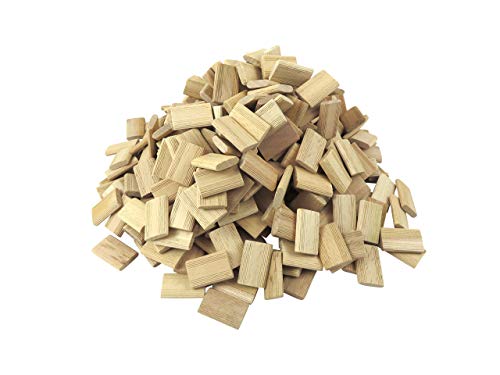 Taytools 400 Pack 5mm x 30mm x 19mm Beechwood Loose Tenons Compatible With Domino Loose Tenons Joinery Systems