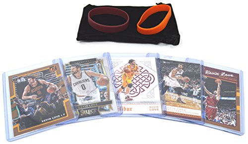 Kevin Love Basketball Cards Assorted (5) Bundle - Cleveland Cavaliers Trading Cards # 0