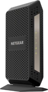 netgear cable modem cm1000 - compatible with all cable providers including xfinity by comcast, spectrum, cox | for cable plans up to 1 gigabit | docsis 3.1, black (cm1000-1aznas)