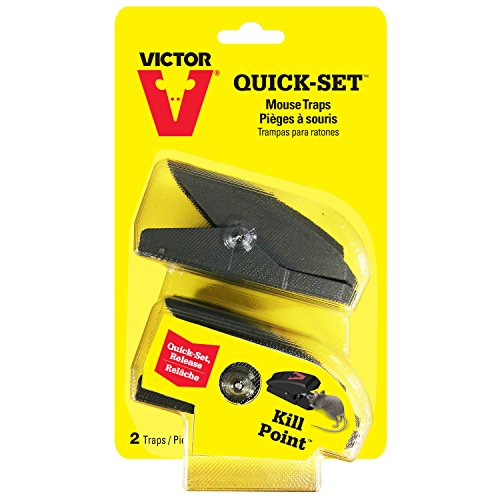 Victor M137-3A Quick-Set Mouse Traps, 6 Traps