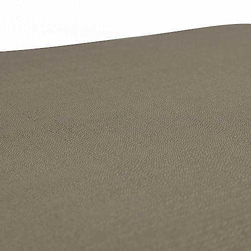 Pillow Perfect Forsyth Solid Indoor/Outdoor Patio Seat Cushions Plush Fiber Fill, Weather and Fade Resistant, Square Corner - 20" x 20", Brown 2 Count